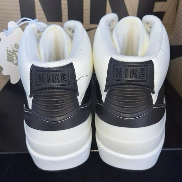 NEW Nike Air Jordan 2 Retro Sail Black DX4400-100 Men Sz 9, Womens 10.5 main image 6